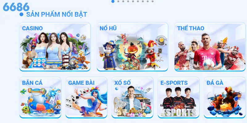 6686 luôn đếm đến chất lượng giải trí minh bạch